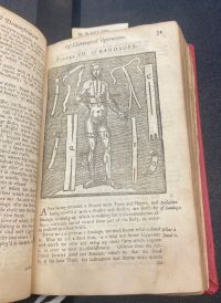 Example of anatomical illustrations within the books' chapters
