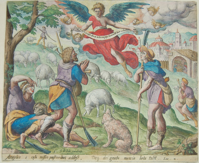 The Annunciation to the Shepherds (Plate 3)