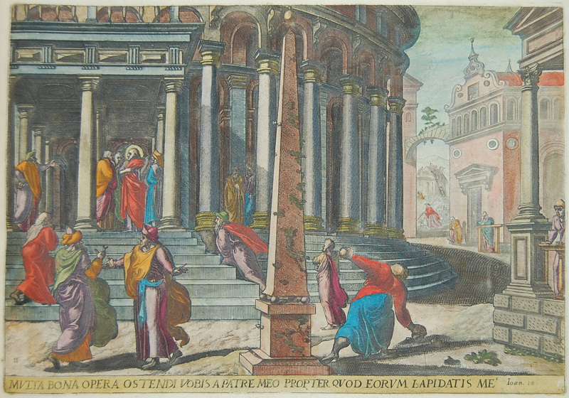 Christ in the Temple in Solomon&#039;s Porch