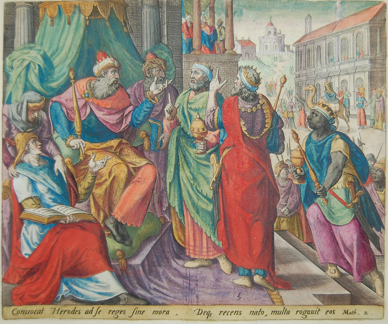 The Magi Visiting Herod (Plate 5)