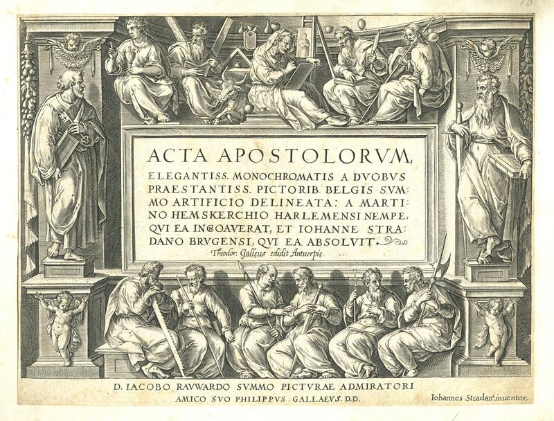 Acta Apostolorum, title page