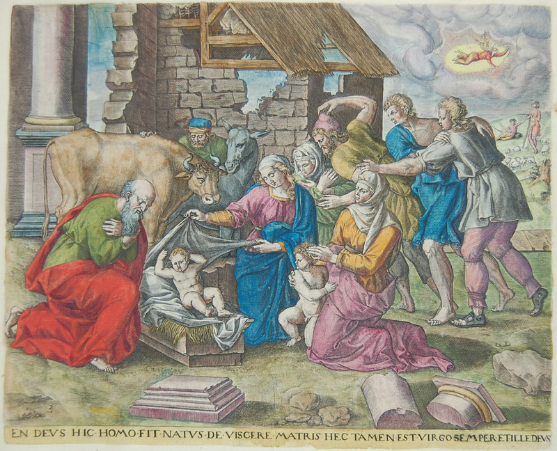 The Nativity (Plate 2)