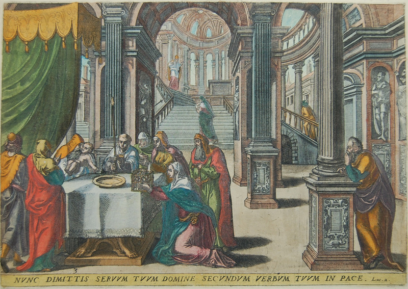 The Presentation in the Temple (Plate 3)