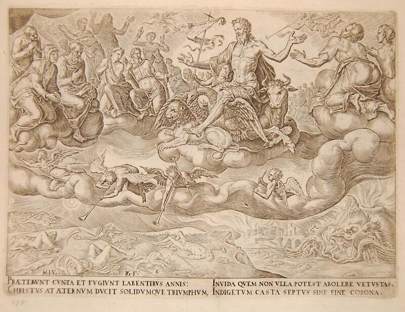 The Triumph of Christ or Eternity (Plate 6)